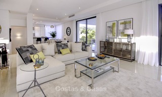 Magnifiques villas neuves de luxe contemporaines avec vue imprenable sur la mer à vendre, Benahavis, Marbella 13459 