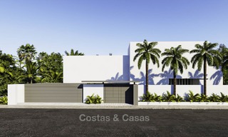 Nouvelles villas de luxe modernes à vendre sur le New Golden Mile, entre Marbella et Estepona 13506 