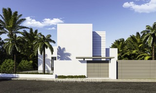 Nouvelles villas de luxe modernes à vendre sur le New Golden Mile, entre Marbella et Estepona 13509 