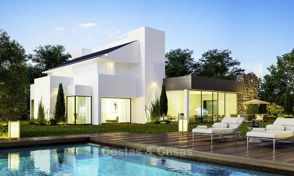 Nouvelles villas de luxe modernes à vendre sur le New Golden Mile, entre Marbella et Estepona 13510