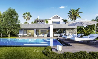 Nouvelles villas de luxe modernes à vendre sur le New Golden Mile, entre Marbella et Estepona 13512 