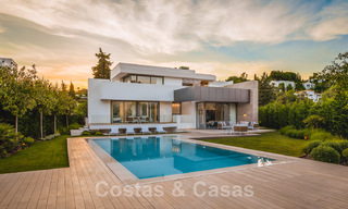 Nouvelles villas de luxe modernes à vendre sur le New Golden Mile, entre Marbella et Estepona 43076 