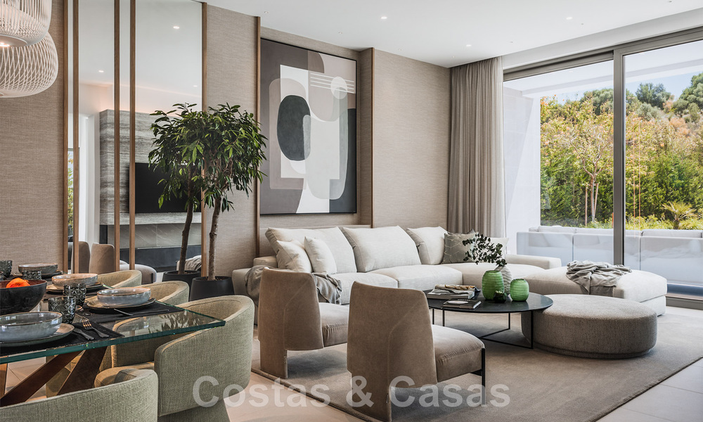 Nouvelles villas de luxe modernes à vendre sur le New Golden Mile, entre Marbella et Estepona 43083