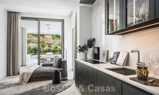 Nouvelles villas de luxe modernes à vendre sur le New Golden Mile, entre Marbella et Estepona 43086 
