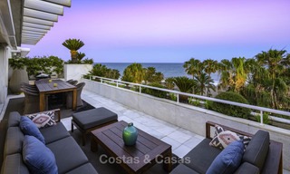 Penthouse très luxueux en duplex de 4 chambres à vendre dans un complexe exclusif en bord de mer, Puerto Banus, Marbella 13651 