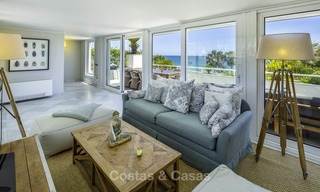 Penthouse très luxueux en duplex de 4 chambres à vendre dans un complexe exclusif en bord de mer, Puerto Banus, Marbella 13660 