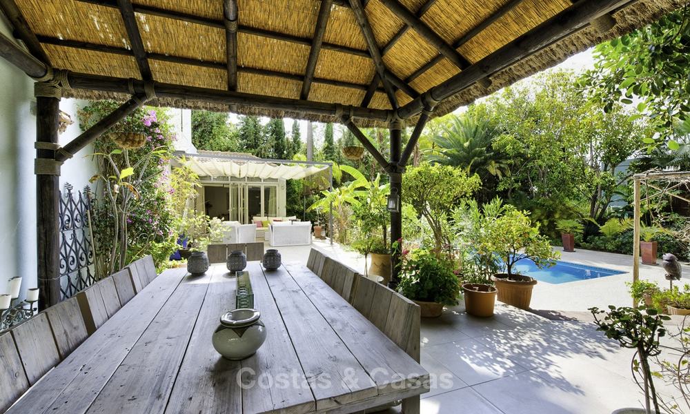 Villa charmante entièrement rénovée à vendre au cœur de la Vallée du Golf, Nueva Andalucia, Marbella 13839