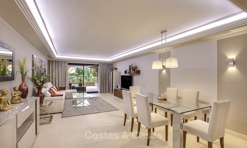 Charmant appartement haut de gamme en bord de mer à vendre dans une urbanisation élégante, Estepona Est, Marbella 13916
