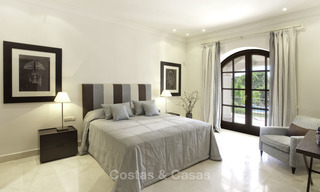 Superbe villa de luxe de style rustique rénovée à vendre dans le domaine exclusif de La Zagaleta, Benahavis, Marbella. 23263 