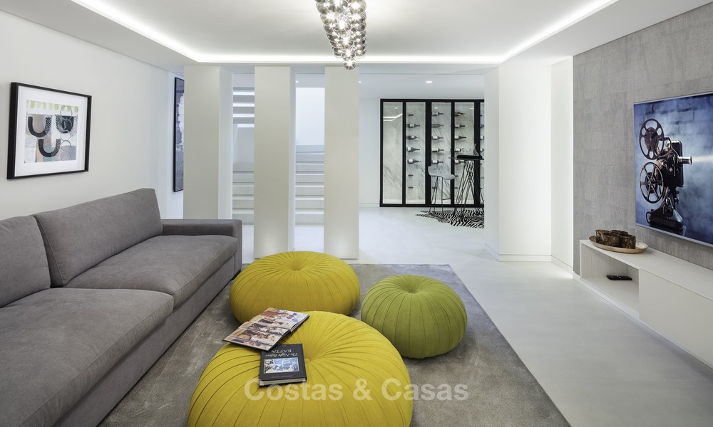 Merveilleuse villa de luxe entièrement rénovée à vendre, directement sur le golf, Nueva Andalucia, Marbella 14253