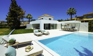 Merveilleuse villa de luxe entièrement rénovée à vendre, directement sur le golf, Nueva Andalucia, Marbella 14260 