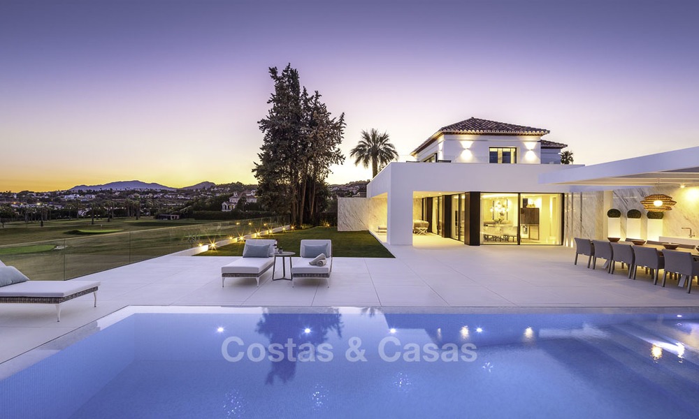 Merveilleuse villa de luxe entièrement rénovée à vendre, directement sur le golf, Nueva Andalucia, Marbella 14270