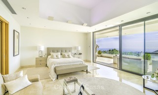Superbe penthouse duplex de luxe de 5 chambres avec vue panoramique sur la mer à vendre à Sierra Blanca sur le Golden Mile, Marbella 14275 