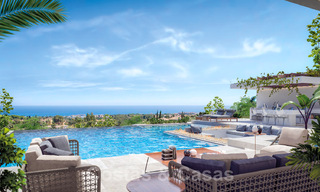 Des villas de luxe contemporaines flambant neuves à vendre, directement sur un terrain de golf sur le New Golden Mile, entre Marbella et Estepona 33612 