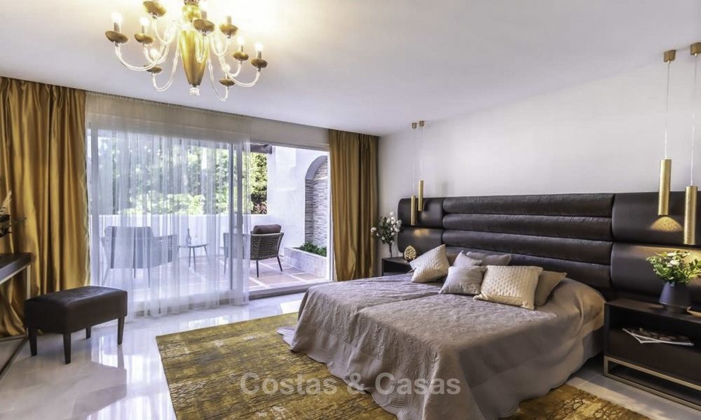 Gigantesque, très élégant duplex de 4 chambres à coucher à vendre dans un complexe prestigieux en bord de mer, Estepona Est, Marbella 14339