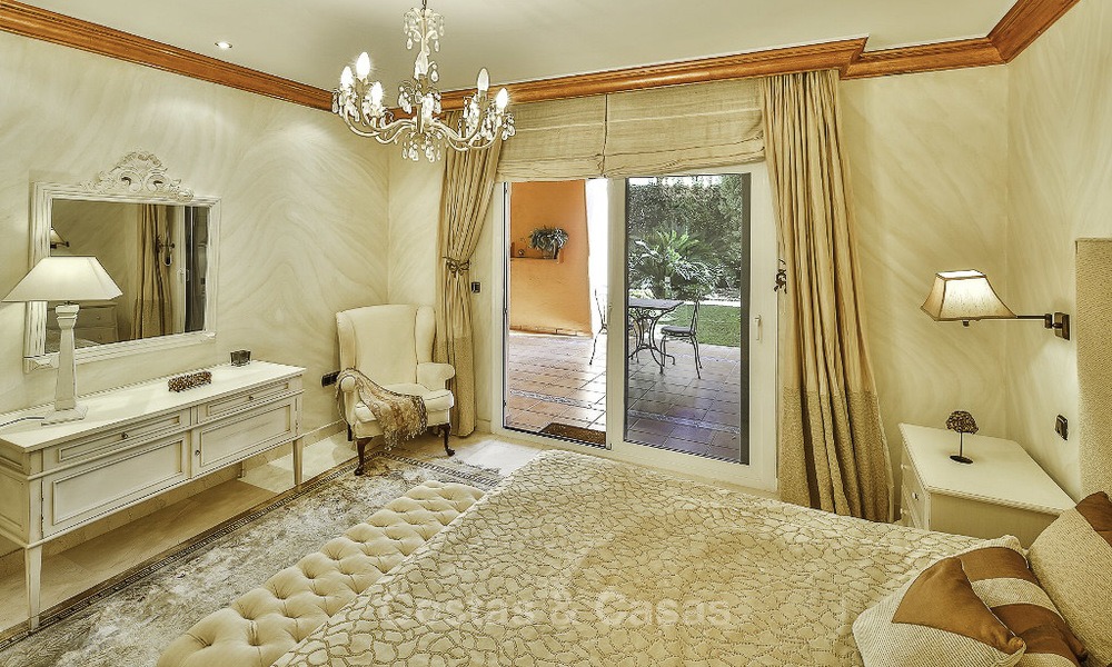 Bel appartement de jardin à vendre dans un complexe prestigieux de la Sierra Blanca sur le Golden Mile à Marbella. 14379