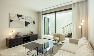 Villa de luxe flambant neuve prêt de la plage à vendre sur le Golden Mile, Marbella 801477 