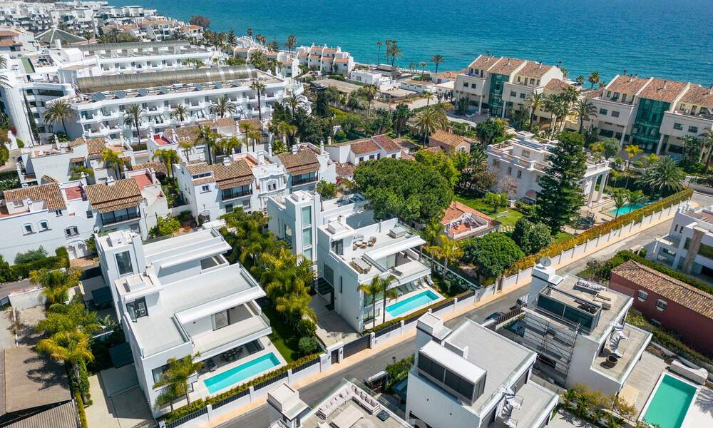 Villa de luxe flambant neuve prêt de la plage à vendre sur le Golden Mile, Marbella 801482
