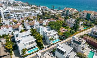 Villa de luxe flambant neuve prêt de la plage à vendre sur le Golden Mile, Marbella 801482 