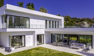 Prêt à emménager, villa moderne neuve à vendre, proche de la Golf Valley, Benahavis, Marbella 14633 