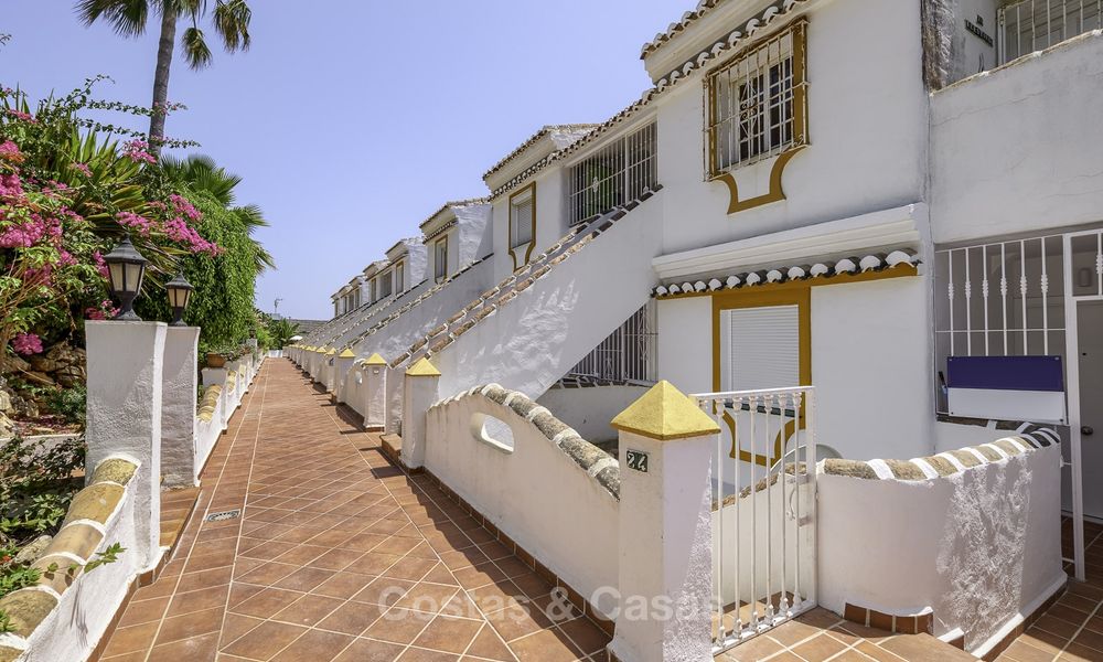 Appartement entièrement rénové en front de mer avec vue panoramique sur la mer à vendre, Mijas Costa 14664