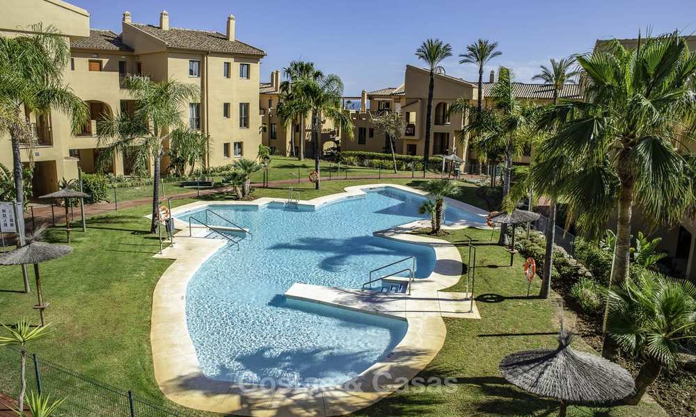 Très charmants appartements de luxe de style andalou avec des vues magnifiques sur la mer à vendre, prêts à emménager, Benahavis, Marbella 14841