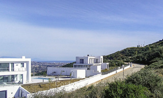 Magnifique villa moderne-contemporaine avec vue sur la mer à vendre dans un complexe de golf de luxe, Mijas, Costa del Sol 16349 
