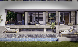 Magnifique villa moderne-contemporaine avec vue sur la mer à vendre dans un complexe de golf de luxe, Mijas, Costa del Sol 16352 