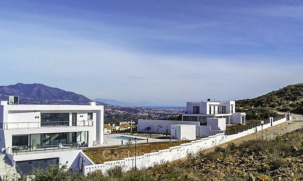 Magnifique villa moderne-contemporaine avec vue sur la mer à vendre dans un complexe de golf de luxe, Mijas, Costa del Sol 16355
