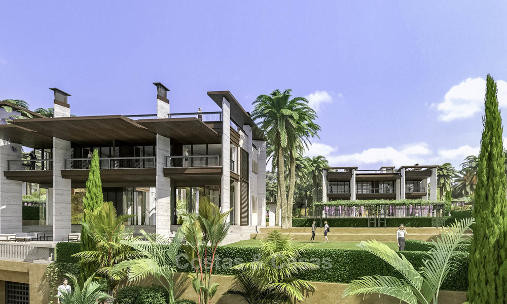 Nouvelles villas de luxe contemporaines à vendre, à quelques minutes à pied de Puerto Banus, Marbella 15312