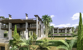 Nouvelles villas de luxe contemporaines à vendre, à quelques minutes à pied de Puerto Banus, Marbella 15312 