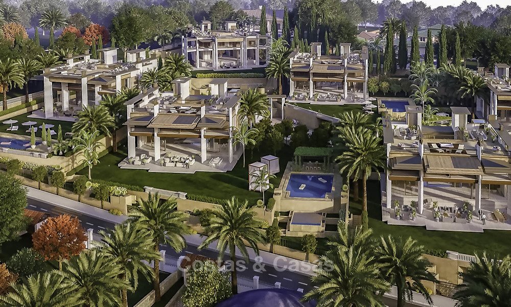 Nouvelles villas de luxe contemporaines à vendre, à quelques minutes à pied de Puerto Banus, Marbella 15317