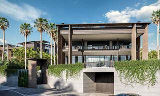 Nouvelles villas de luxe contemporaines à vendre, à quelques minutes à pied de Puerto Banus, Marbella 29461 