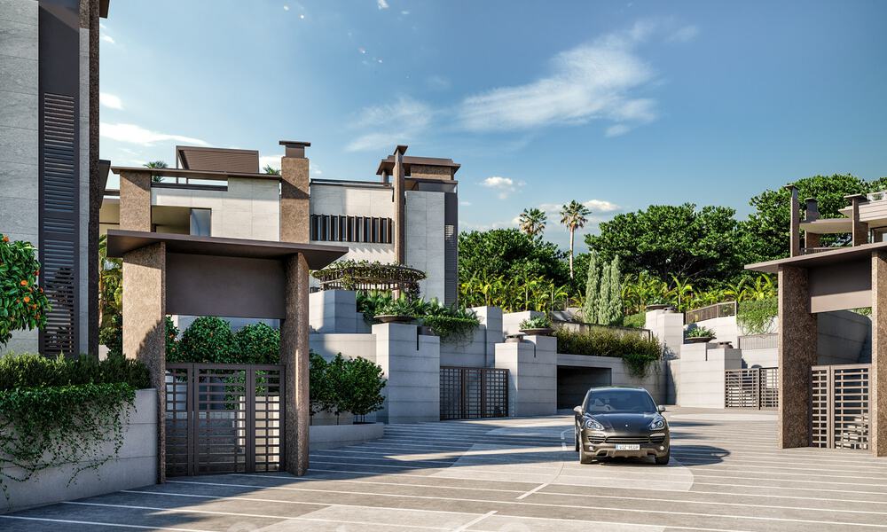 Nouvelles villas de luxe contemporaines à vendre, à quelques minutes à pied de Puerto Banus, Marbella 29462
