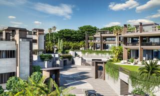 Nouvelles villas de luxe contemporaines à vendre, à quelques minutes à pied de Puerto Banus, Marbella 29463 