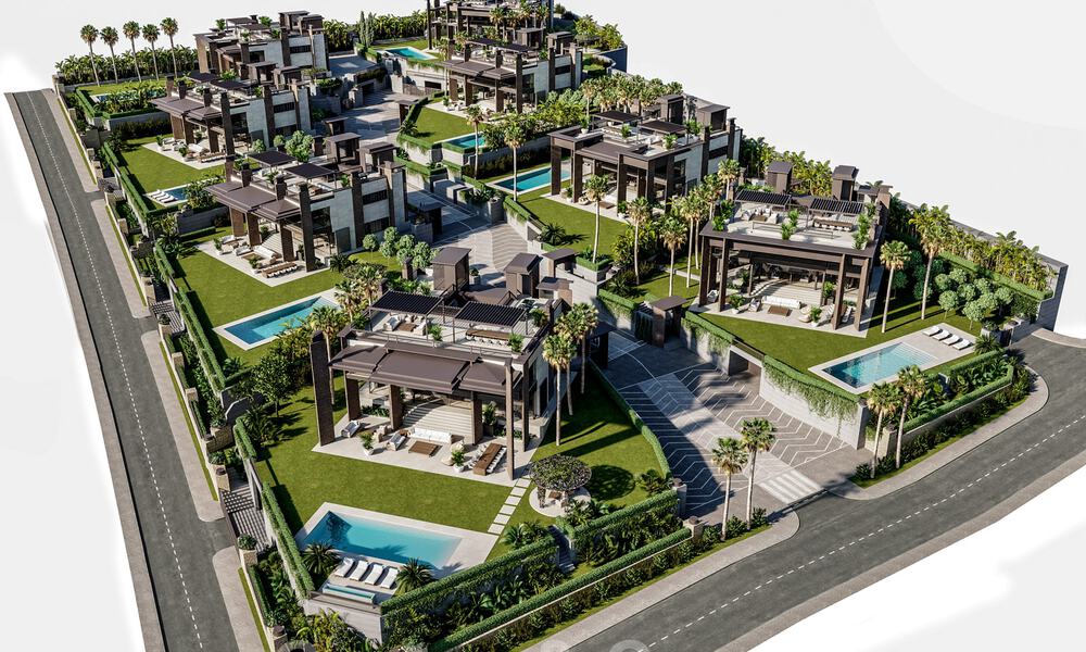 Nouvelles villas de luxe contemporaines à vendre, à quelques minutes à pied de Puerto Banus, Marbella 29467
