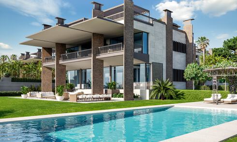 Nouvelles villas de luxe contemporaines à vendre, à quelques minutes à pied de Puerto Banus, Marbella 29468