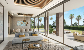 Nouvelles villas de luxe contemporaines à vendre, à quelques minutes à pied de Puerto Banus, Marbella 29476 