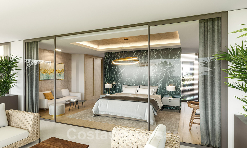 Nouvelles villas de luxe contemporaines à vendre, à quelques minutes à pied de Puerto Banus, Marbella 29477