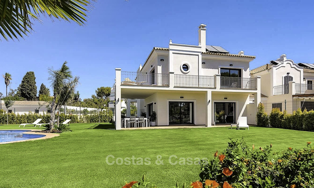 Villa de luxe moderne méditerranéenne, à deux pas de la plage à vendre, prête à emménager, San Pedro, Marbella 15496