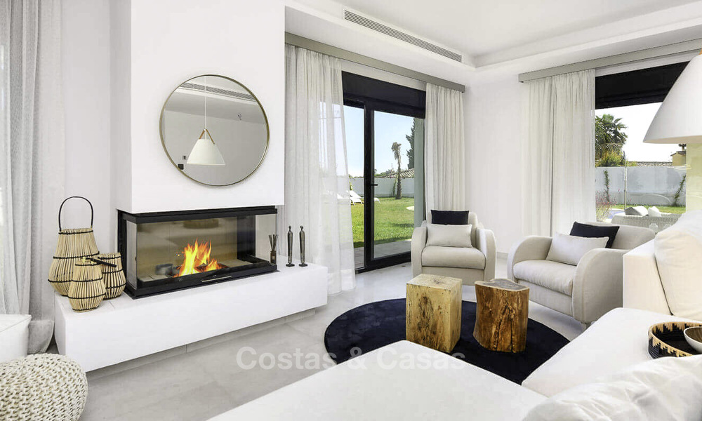 Villa de luxe moderne méditerranéenne, à deux pas de la plage à vendre, prête à emménager, San Pedro, Marbella 15501