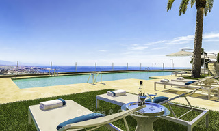 Appartements et penthouses contemporains avec vue mer à vendre dans l'une des meilleures stations de golf de la région, Casares, Costa del Sol. 16704 