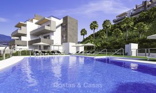 Appartements et penthouses de luxe modernes à vendre dans une station de golf réputée à Mijas, Costa del Sol 16649 