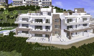 Appartements et penthouses de luxe modernes à vendre dans une station de golf réputée à Mijas, Costa del Sol 16654 