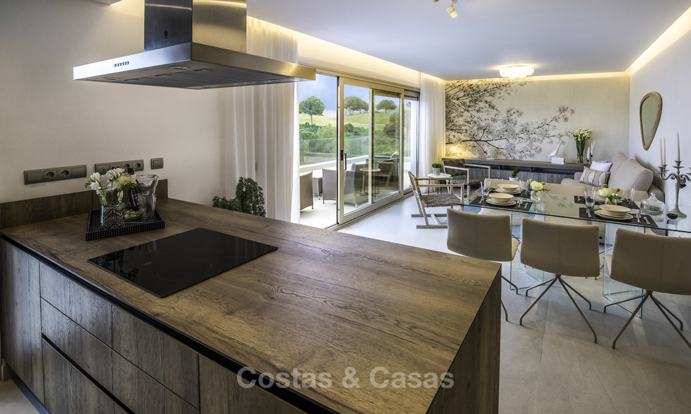 Appartements et penthouses de luxe modernes à vendre dans une station de golf réputée à Mijas, Costa del Sol 16656