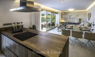 Appartements et penthouses de luxe modernes à vendre dans une station de golf réputée à Mijas, Costa del Sol 16656 