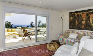 Penthouse avec piscine privée et vue panoramique sur la mer, le golf et les montagnes dans un complexe en front de mer à Guadalmina Baja, Marbella 16019 