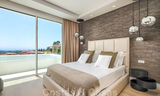 Belle villa de luxe contemporaine avec vue mer et montagne à vendre, Benahavis, Marbella 27994 