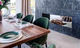 Belle villa de luxe contemporaine avec vue mer et montagne à vendre, Benahavis, Marbella 28034 