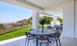 Belle villa de luxe contemporaine avec vue mer et montagne à vendre, Benahavis, Marbella 28042 